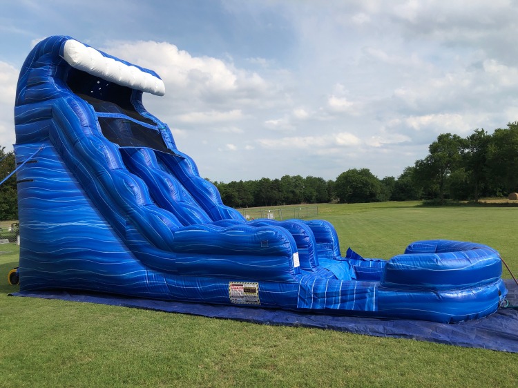 18 ft Blue Crush Slide - Dry